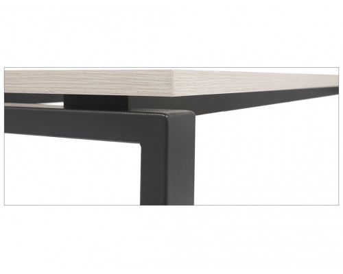 Стол NT 140x70 темный орех/серый