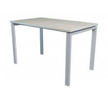 Стол NT 120x70 белое дерево/серый