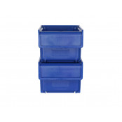 Ящик пластиковый Практик 170x105x80 синий